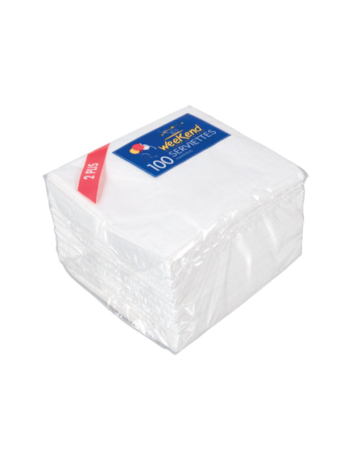 Serviettes blanche | 100...