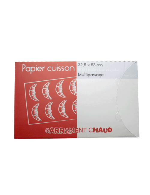 Feuilles de papier cuisson...